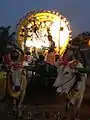 Sri Devi Ellamman in Bullock Cart during Veedhi Ula