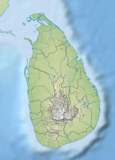 Neduntheevu is located in Sri Lanka