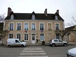 The town hall in Saint-Maurice-sur-Aveyron