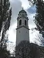 Tower of the original parish church on Balanstraße 20