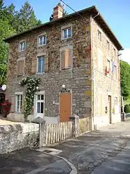 The town hall in Saint-Mamert