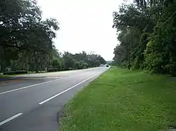 Eastbound SR 52 in St. Leo