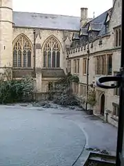 The east range and Chapel from the Quad