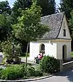 fountain chapel und fountain; St. Leonhard, Gemeinde Stephanskirchen