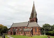 St Barnabas' Church, Bromborough, Merseyside (1862–64)