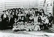 Class at St Leo's Primary School c1900