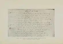 Photo of part of St. Mary's Parish Register in 1649 showing Samuel Carpenter's Christening date