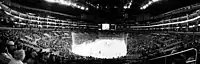 Inside the arena during a Los Angeles Kings game