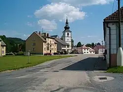 Centre of Staré Město pod Landštejnem