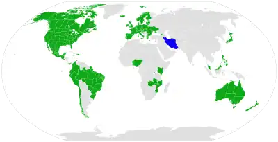 Starlink availability by country