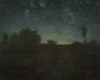 Jean-François Millet, Starry Night (Millet), c. 1850-1865