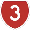 State Highway 3 shield}}