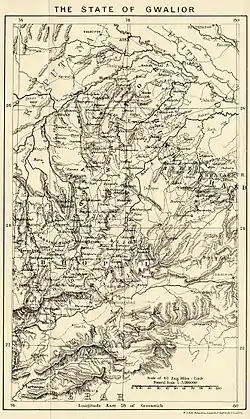 Gwalior state in 1903