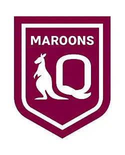 Badge of Queensland Maroons team