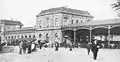 The second railway station Delftsche Poort in 1920