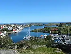 View of Ydstebøhamn