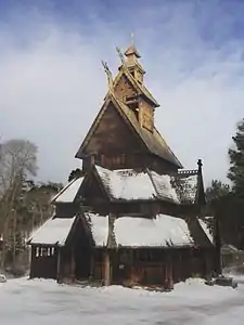 Gol stave church at Bygdøy  (1883–84)