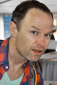 Stephen Elliott at the 2013 Texas Book Festival.