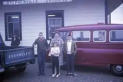 Stephenville Crossing railway station in 1965.