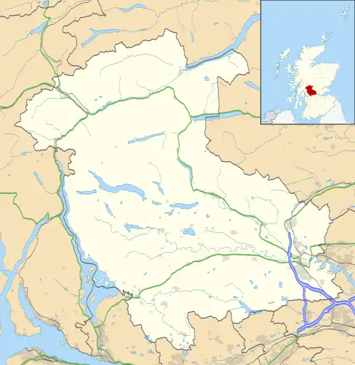 Gartmore is located in Stirling