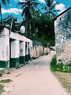 Street Scene in Magengeni ward, Mikindani