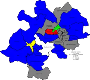 2006 results map