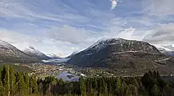 View of the village (looking northeast)