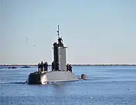 Simpson arriving at Naval Station Mayport; Nov. 26, 2012.