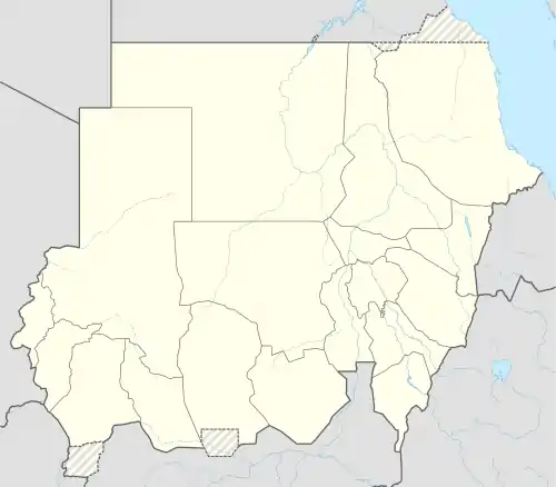 KST is located in Sudan