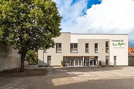 View of the Sue Ryder Center at 29 Toruńska street