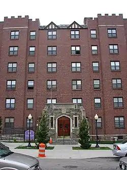 Suffolk Manor Apartments in Ogontz, September 2010