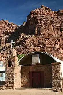 Church building in Supai