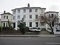 Another group of Victorian houses in Claremont Road, Surbiton. They are situated almost opposite Falconhurst.