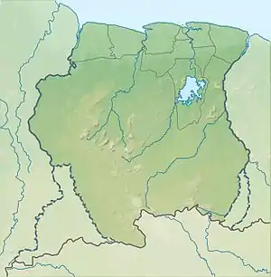 Nickerie River is located in Suriname