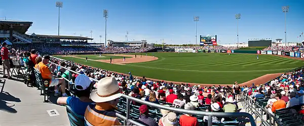 Panorama of Surprise Stadium