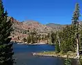 Southeast aspect of Dicks Peak seen from Susie Lake