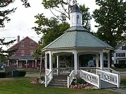 Partial view of the Sutton Center Historic District in 2007.