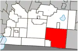 Location within Brome-Missisquoi RCM.