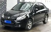 Pre-facelift Suzuki SX4 sedan (China)