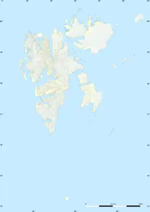 Forlandsletta is located in Svalbard