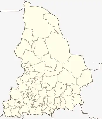 Nevyansk is located in Sverdlovsk Oblast