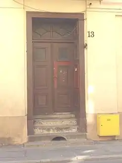 Entry door