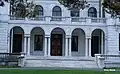 View of the front entrance of Swannanoa.