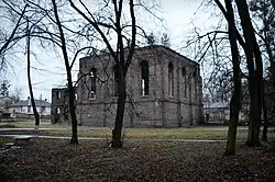 A synagogue in Velyki Mosti