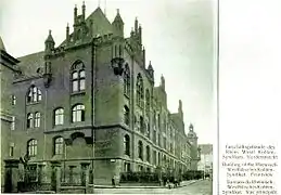 Headquarters of the Rhenish-Westphalian Coal Syndicate, around 1900