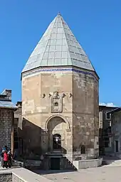 Tomb of Kiliç Arslan II in the Alaeddin Mosque of Konya (c. 1190)