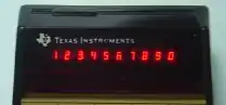 10-digit LED display