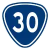 Provincial Highway 30 shield}}