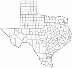 Location of Balmorhea, Texas