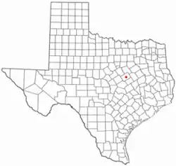 Location of Beverly Hills, Texas